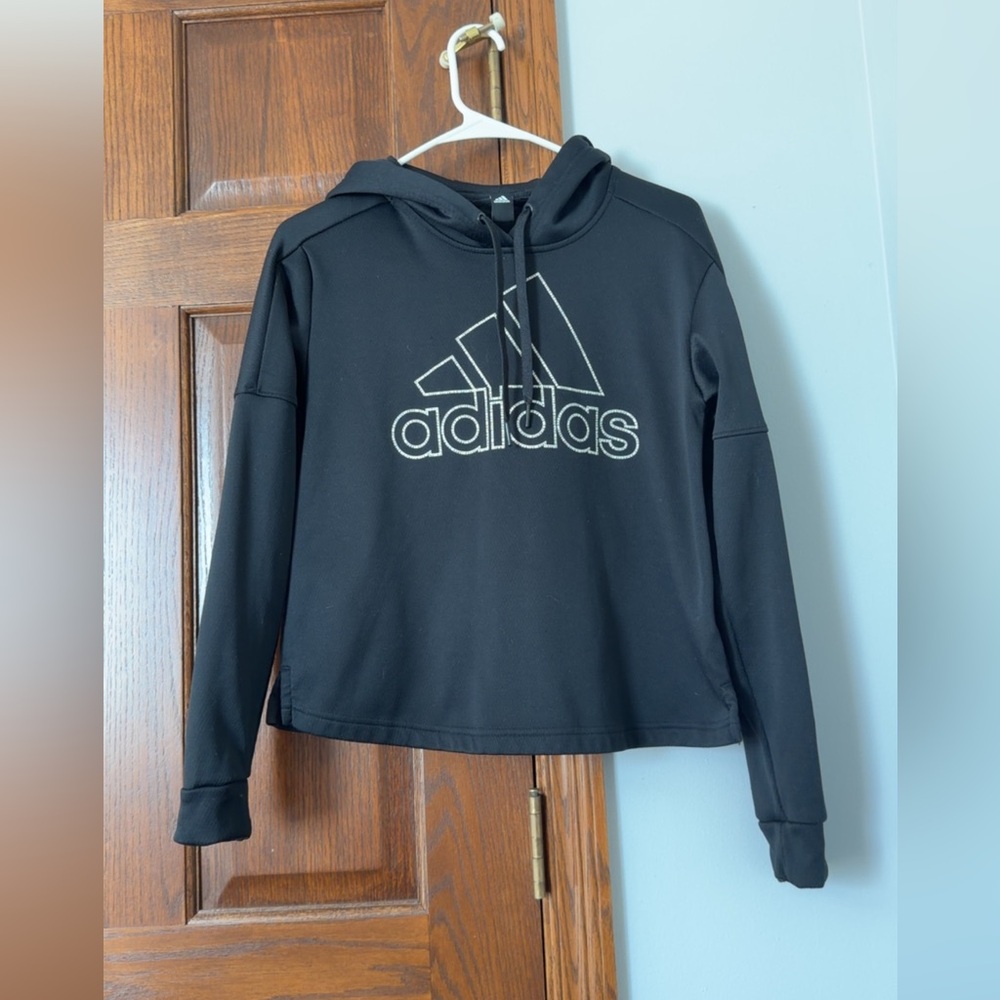 Adidas Black Pullover Hoodie